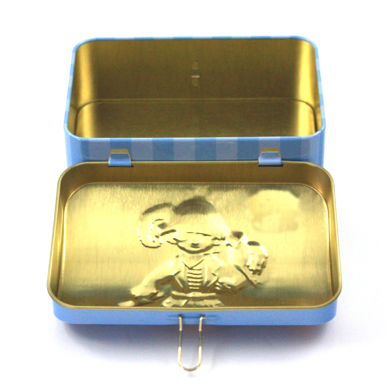 metal candy tin box