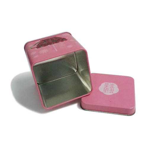 rose tea tin box