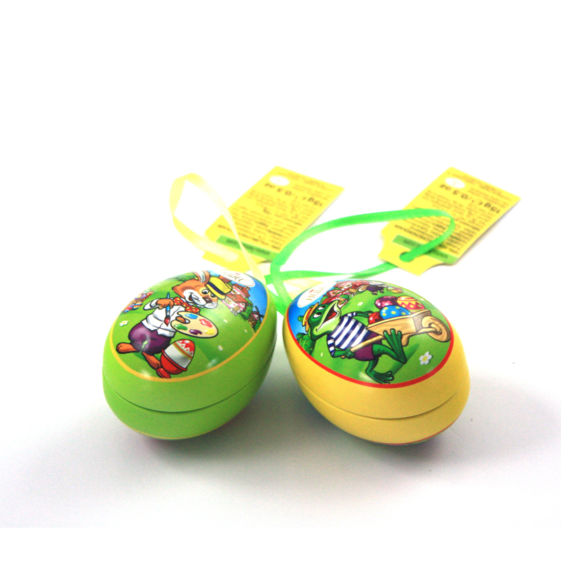 Easter egg tin boxes
