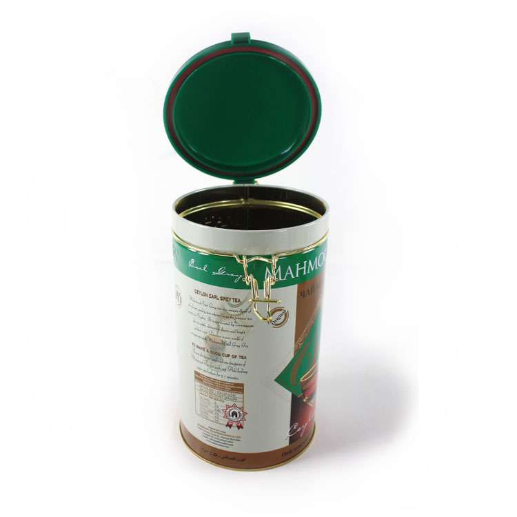 round airtight ceylon tea tin wholesale