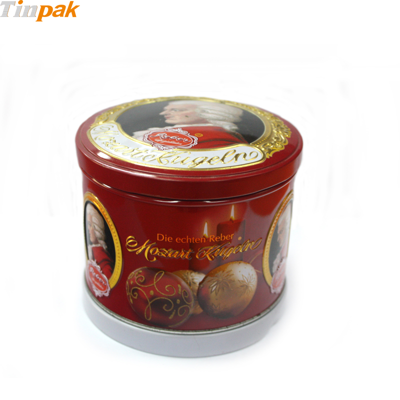 round food metal container