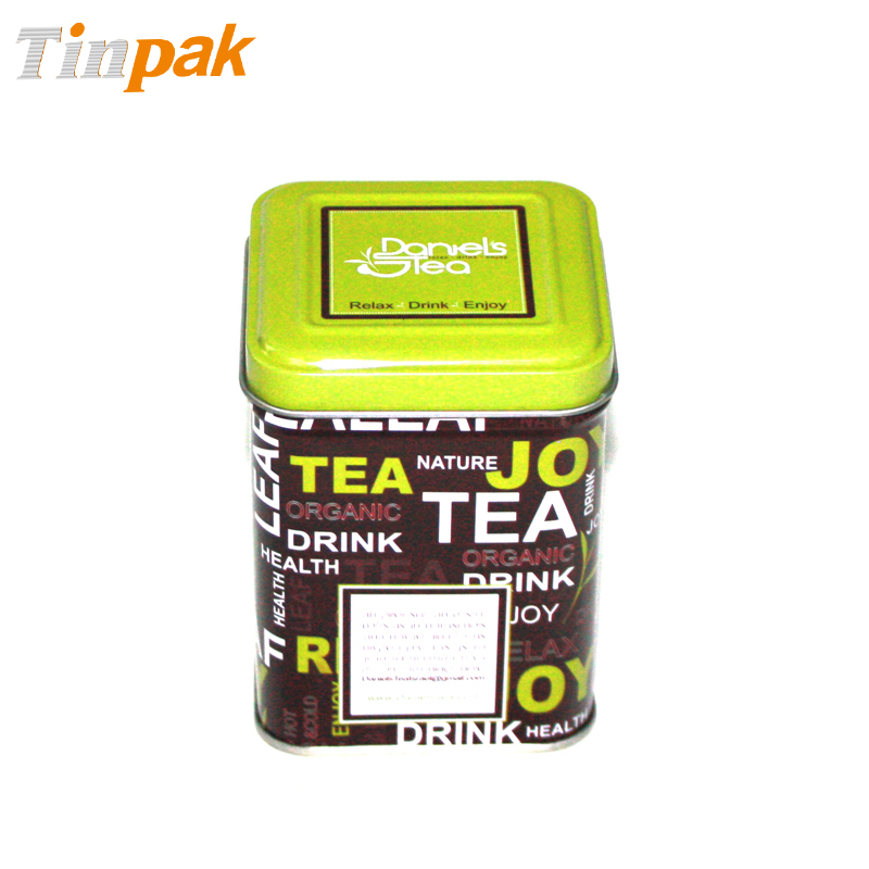 decorative tea tin containers