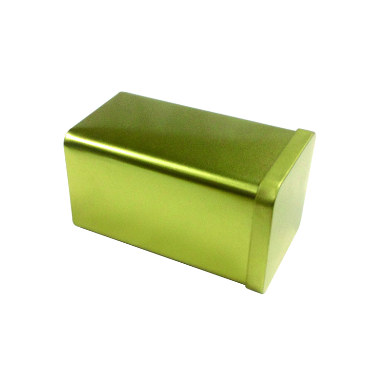Tea tin box with gold lacquer 
