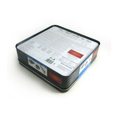 print your logo and other information in the tin box bottom