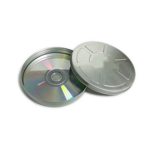embossed CD tin case