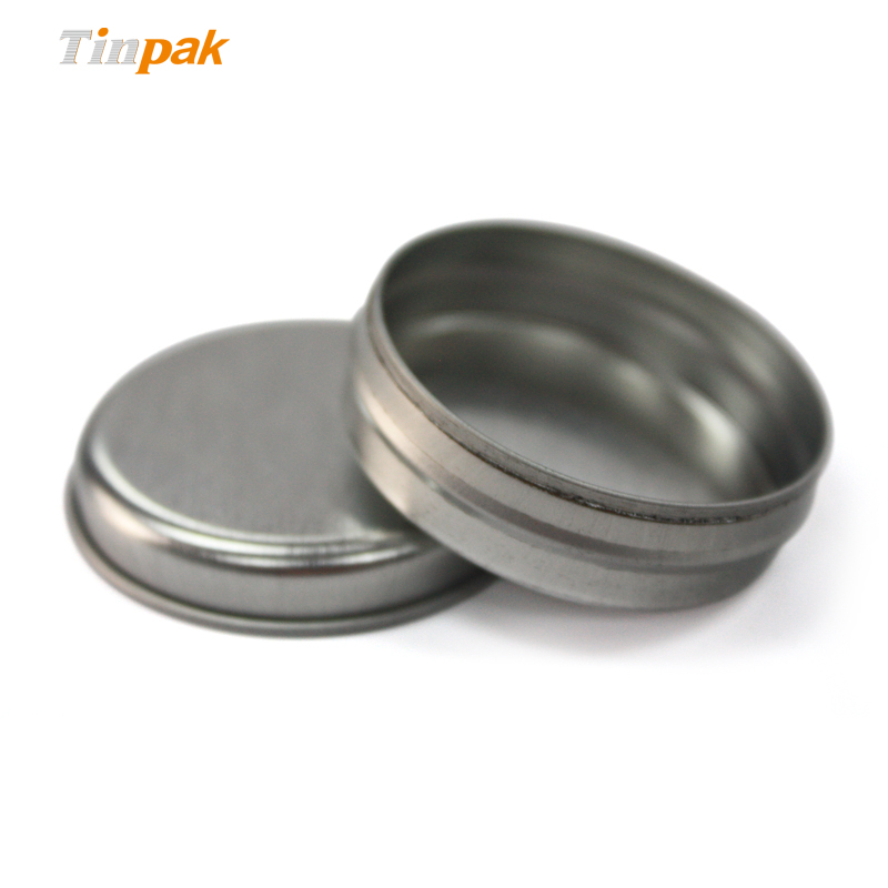 Empty Slip Slide Cosmetic Round Tin Containers Supplier