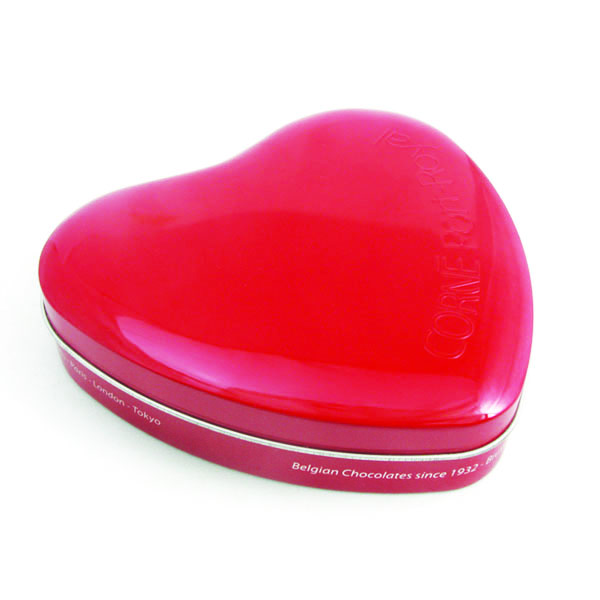 red heart tin box