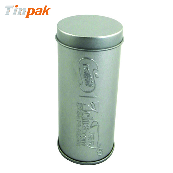 Round Spice Tin with Emboss and Sifter