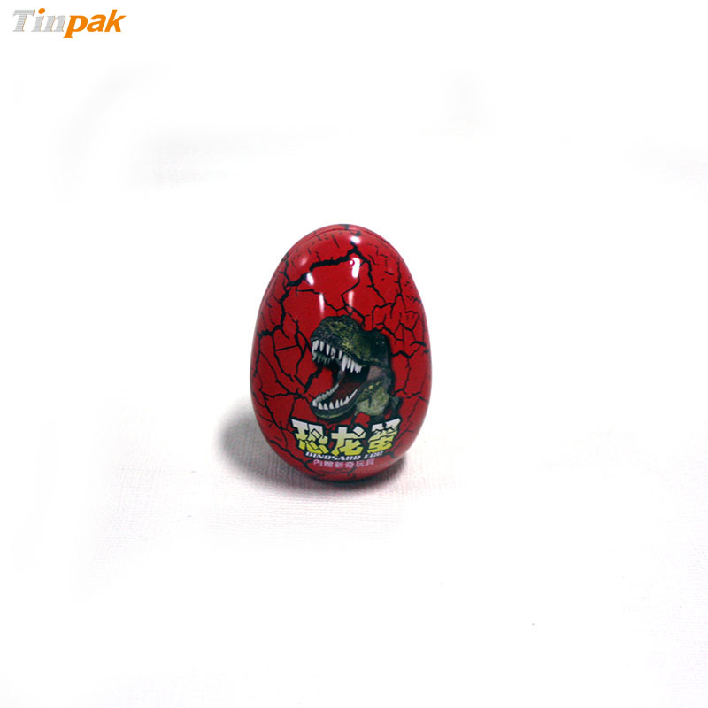 Custom Printed Metal Egg Tins for Candy