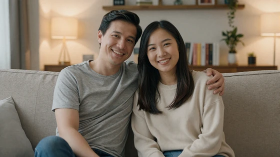 Video testimonial from Michael and Linh - how they met on Tinpak Asians